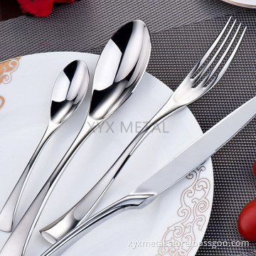 Luxury Stainless Steel Dinnerware Sets Cutlery